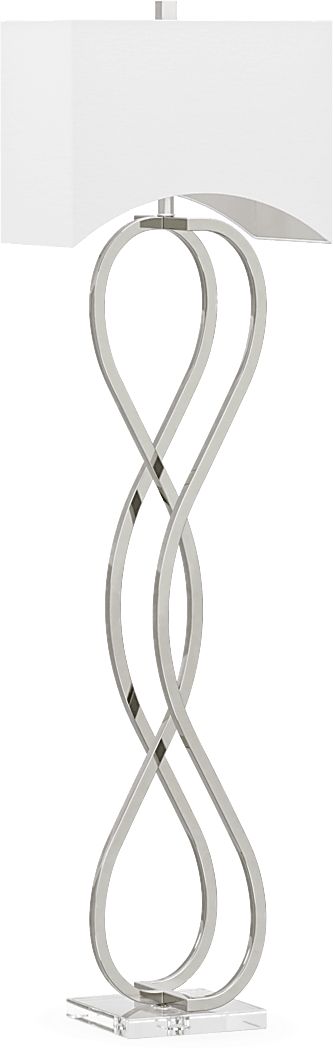 Rosalie Cove Silver Floor Lamp