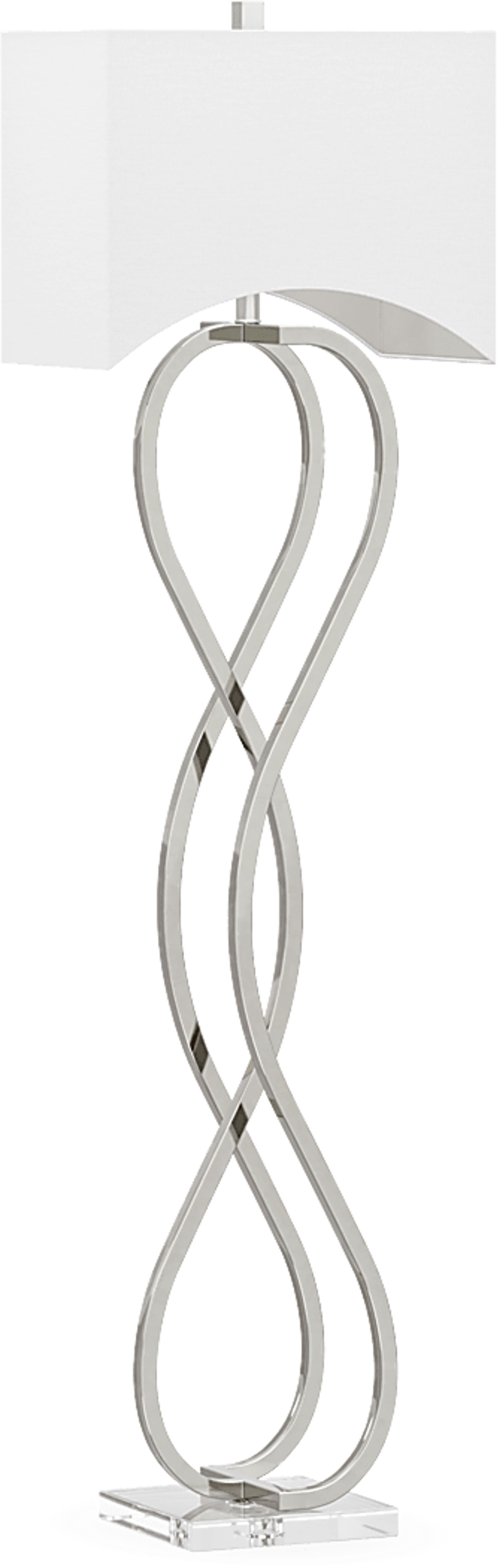 Rosalie Cove Silver Floor Lamp - Image 1