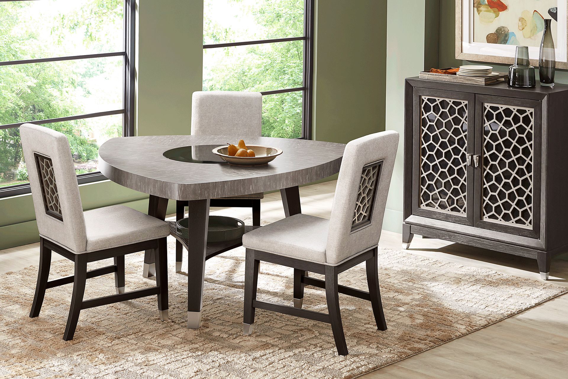 Rosalie Espresso Dining Table - Image 2