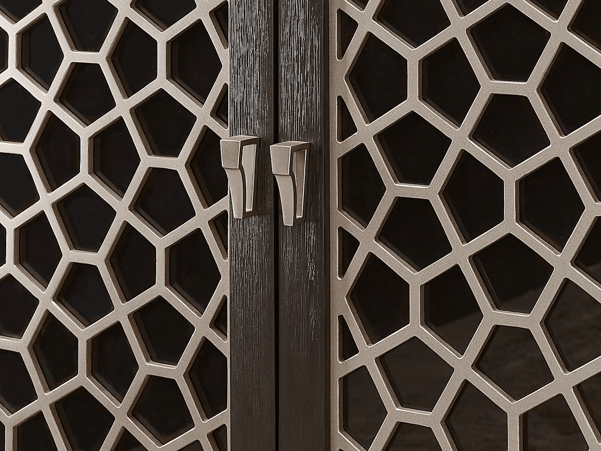 Rosalie Espresso Bar Cabinet - Image 3