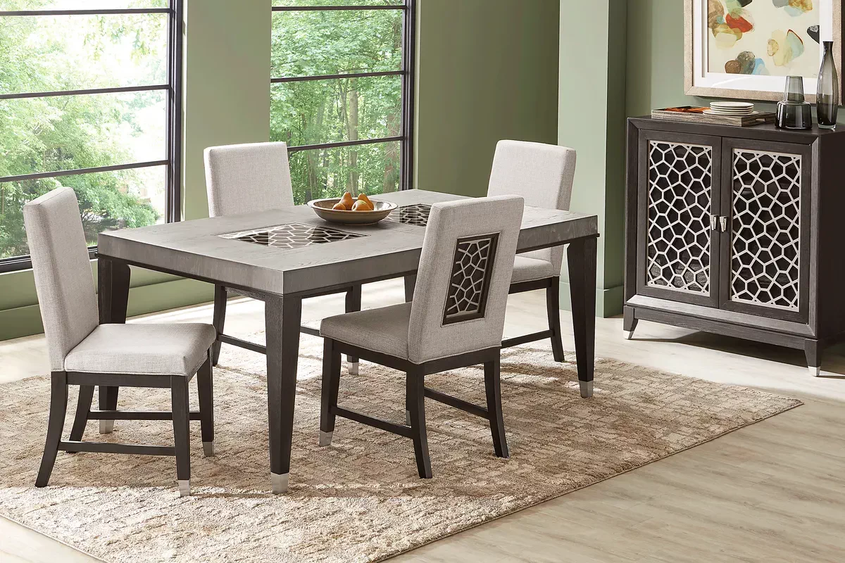 Rosalie Gray Dining Table | Rooms to Go