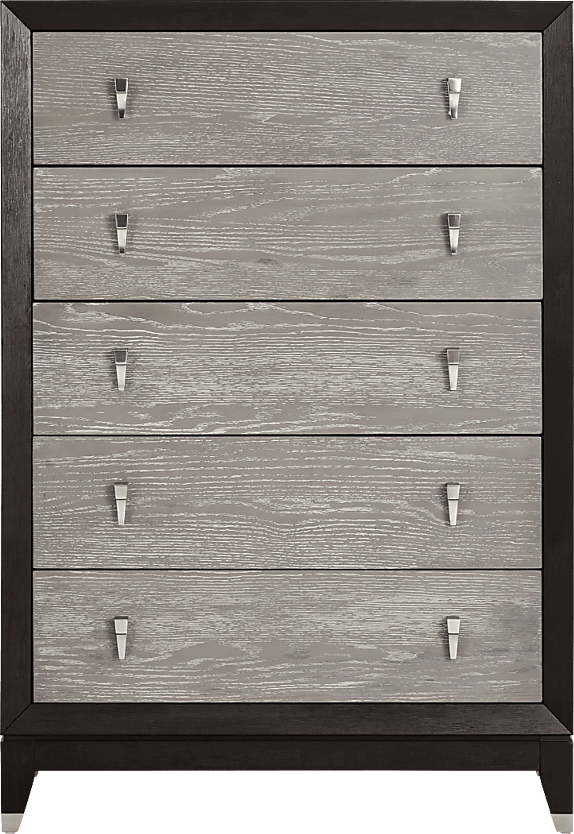 Rosalie Gray and Black 5 Pc Queen Storage Bedroom - Image 8