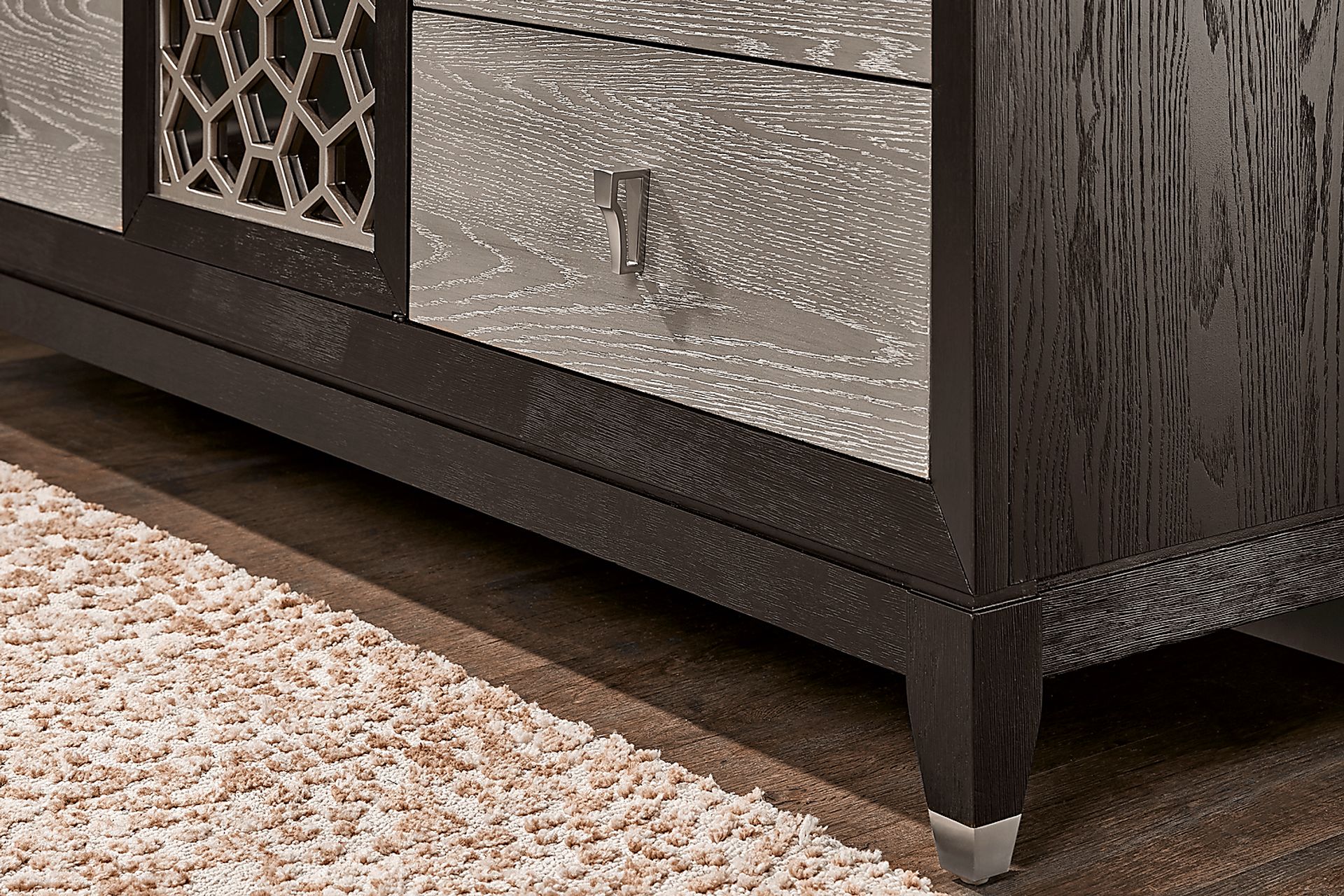 Rosalie Gray and Black Dresser - Image 2
