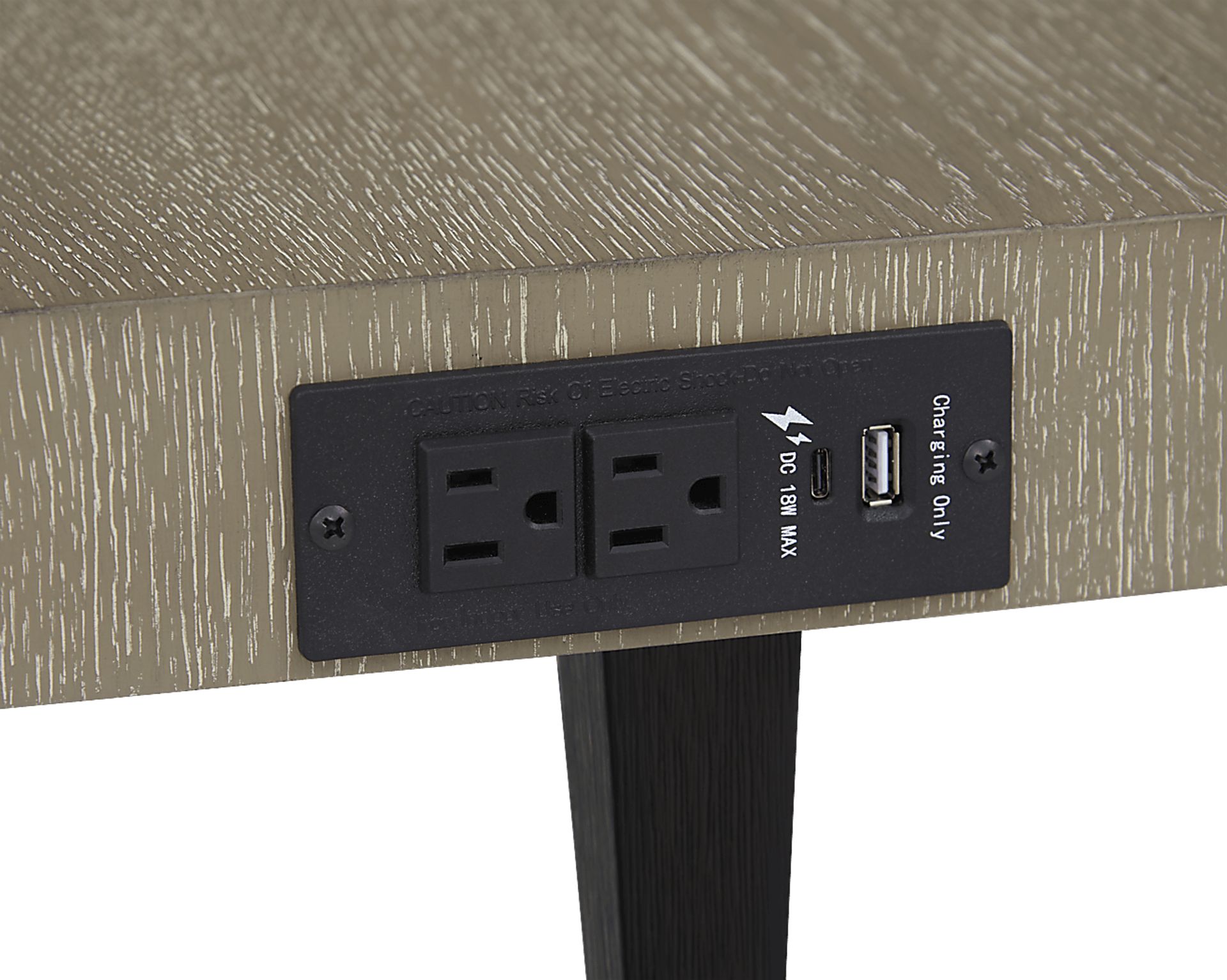 Rosalie Gray Chairside Table - Image 5