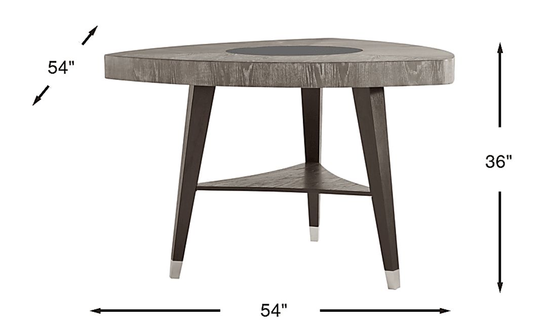 Rosalie Gray Counter Height Table