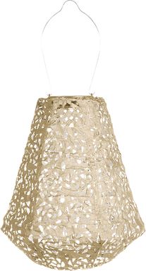 Rose Lace Pearl Outdoor Solar Lantern