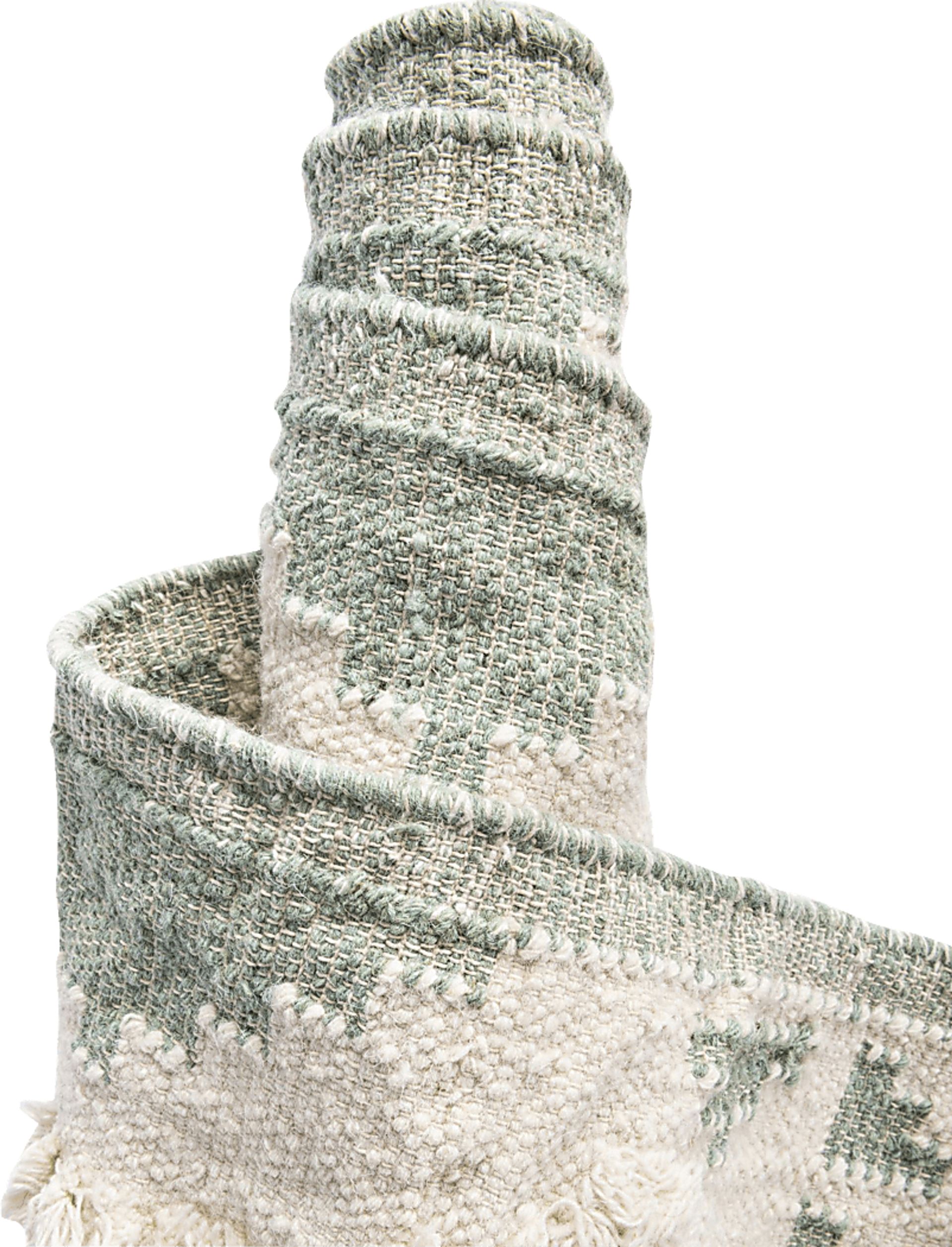 Rosea Aqua 5'1 x 8' Rug - Image 2