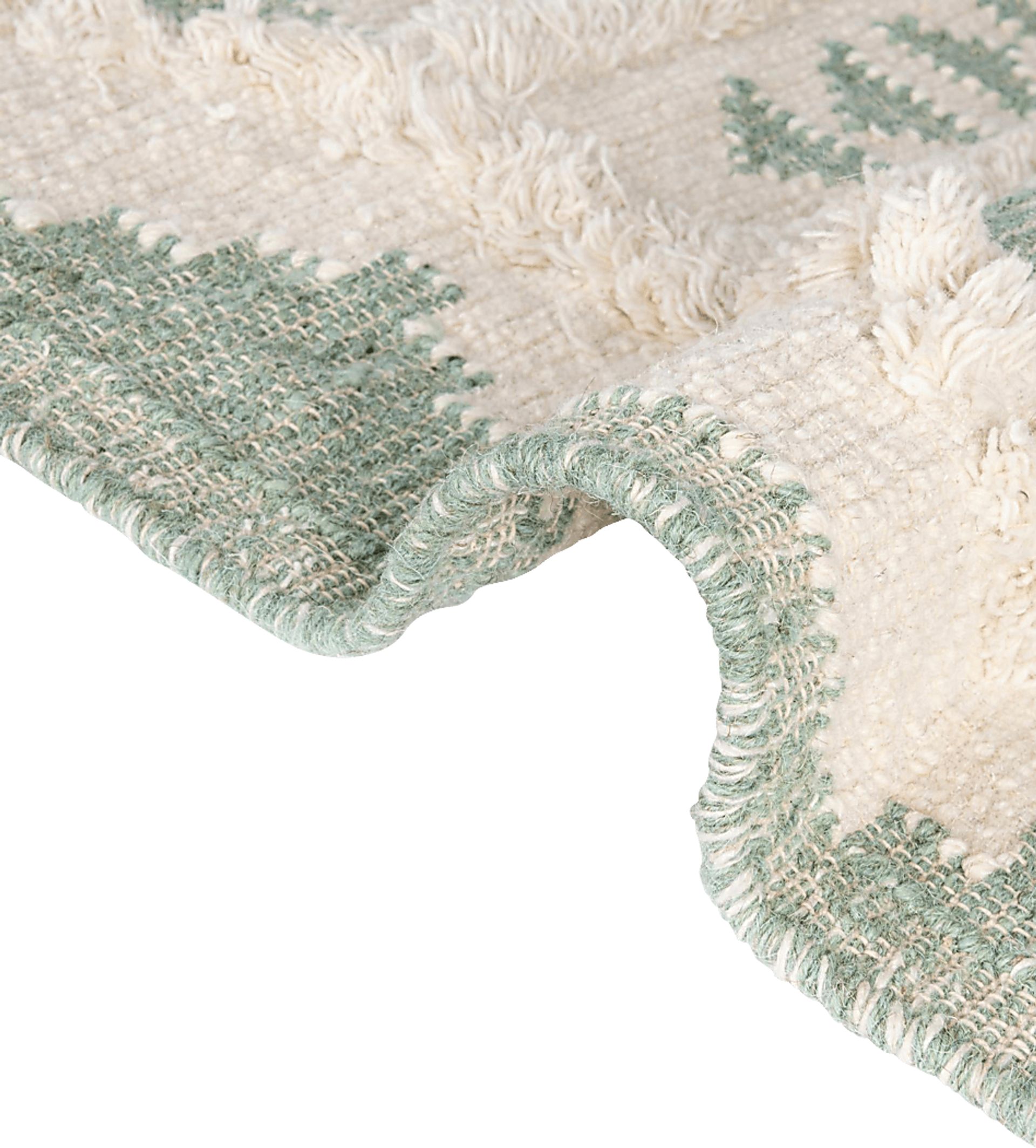 Rosea Aqua 9' x 12' Rug - Image 3