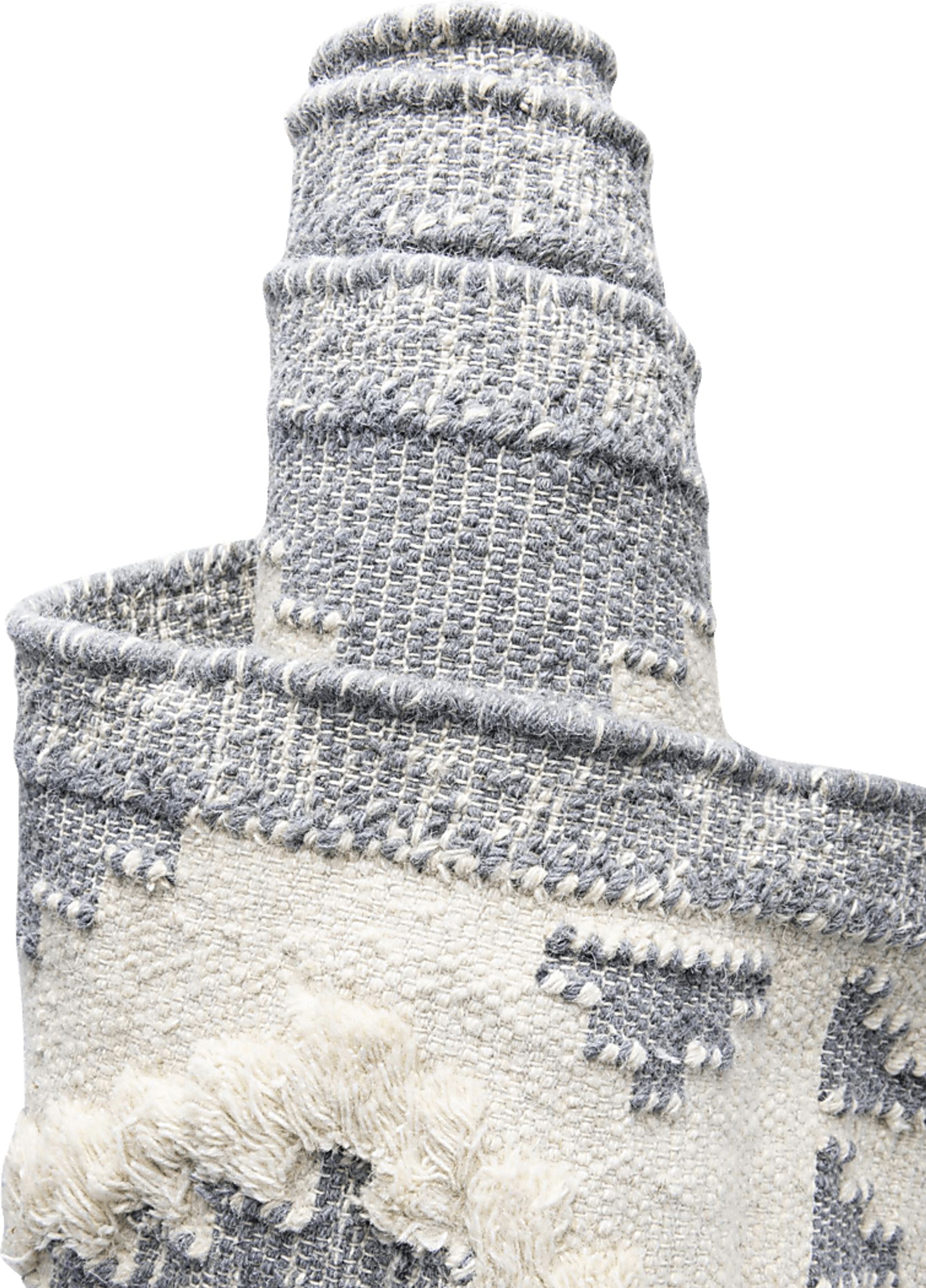 Rosea Gray 5'1 x 8' Rug - Image 7