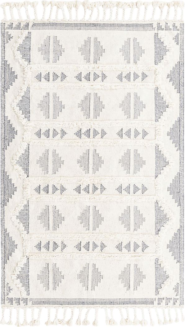 Rosea Gray 5'1 x 8' Rug