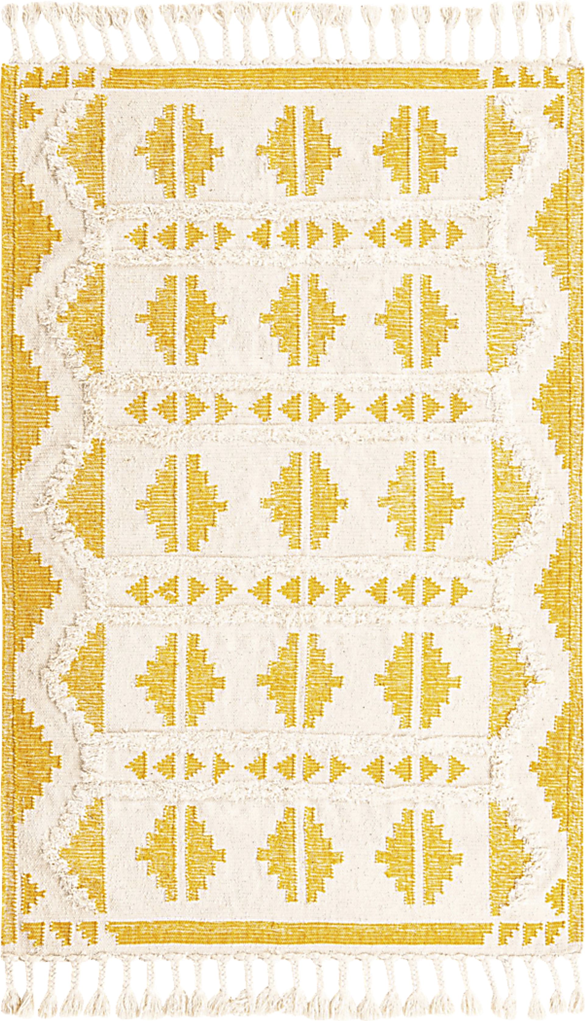 Rosea Yellow 5'1 x 8' Rug - Image 1