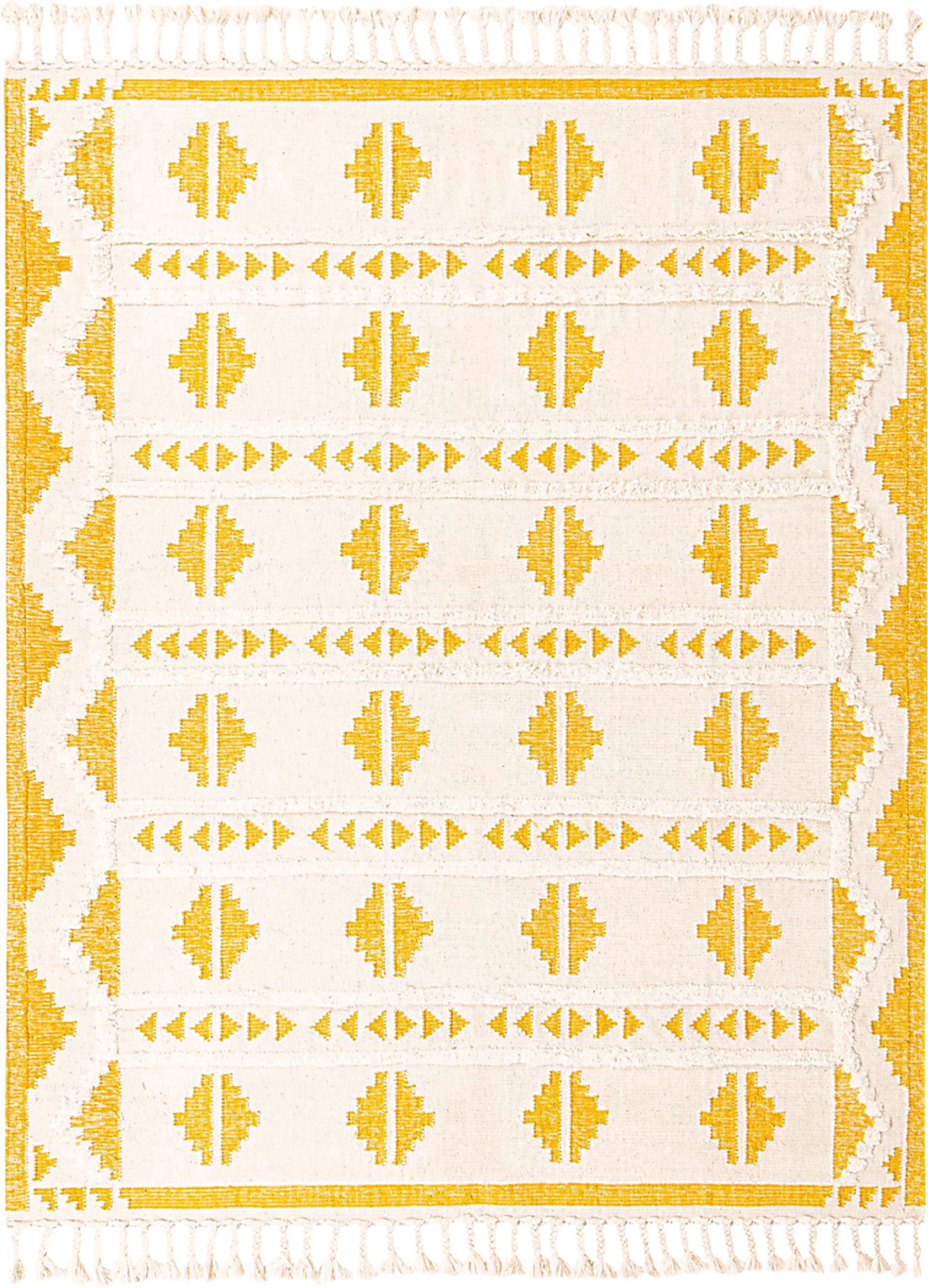 Rosea Yellow 8' x 10' Rug - Image 1