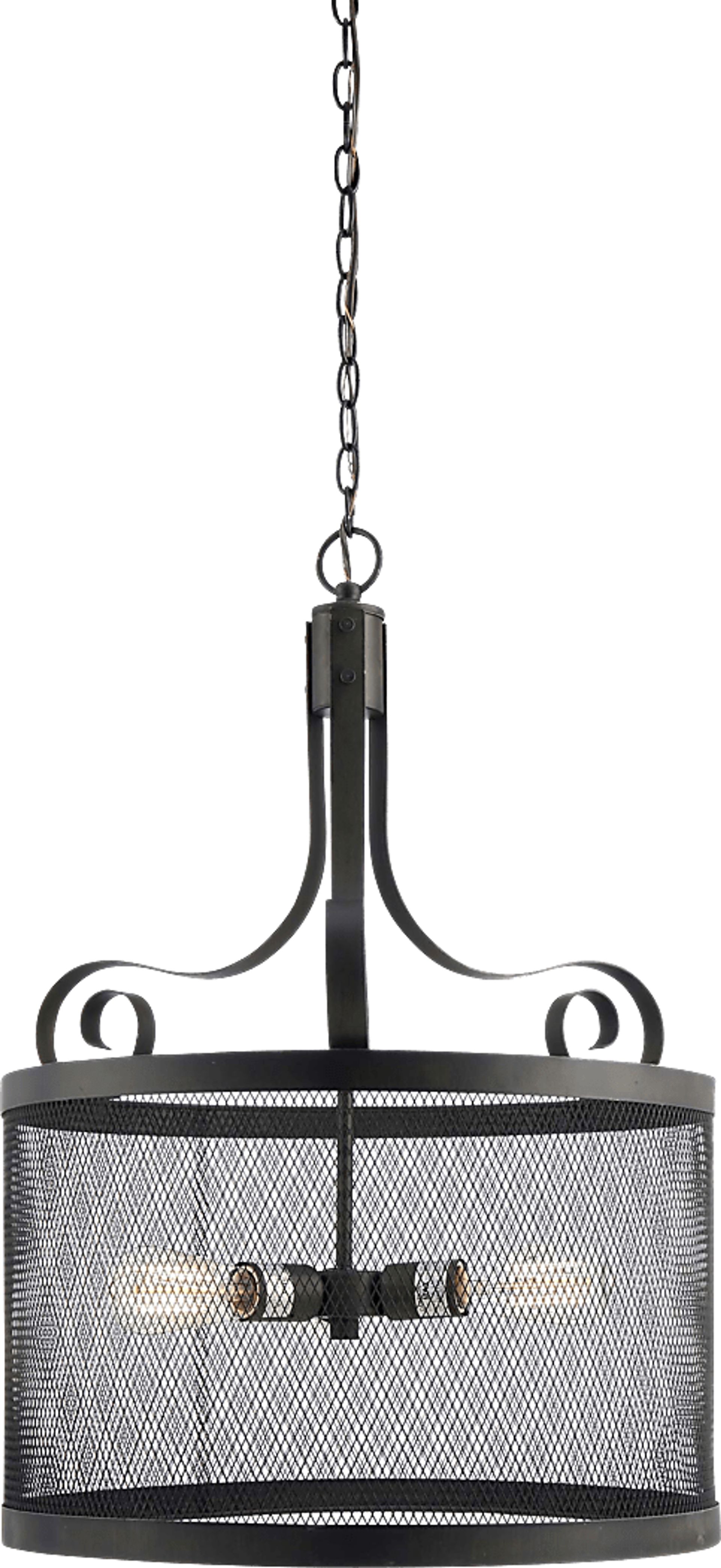 Rosecliff Bronze Chandelier - Image 1