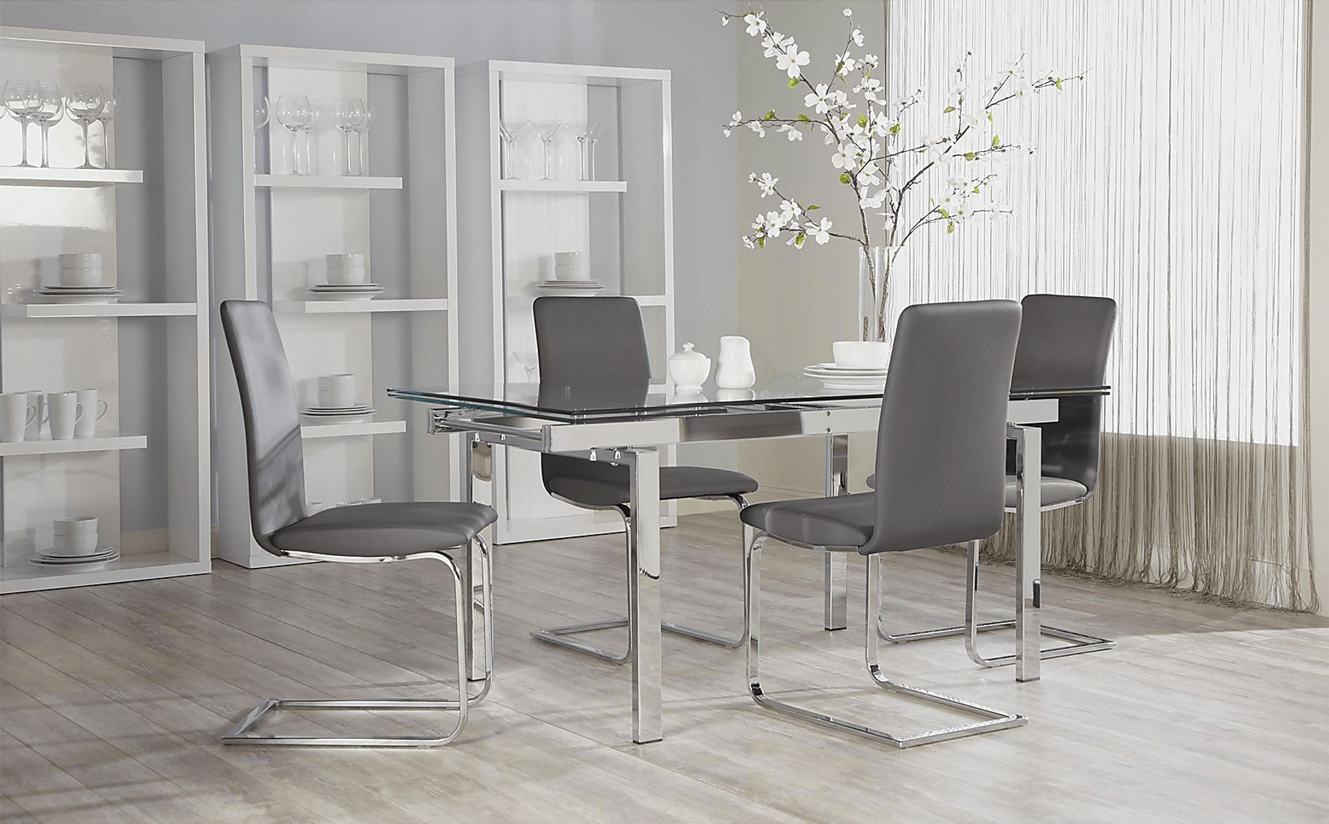 Rosecommon I Gray Dining Chair, Set of 2 - Image 2