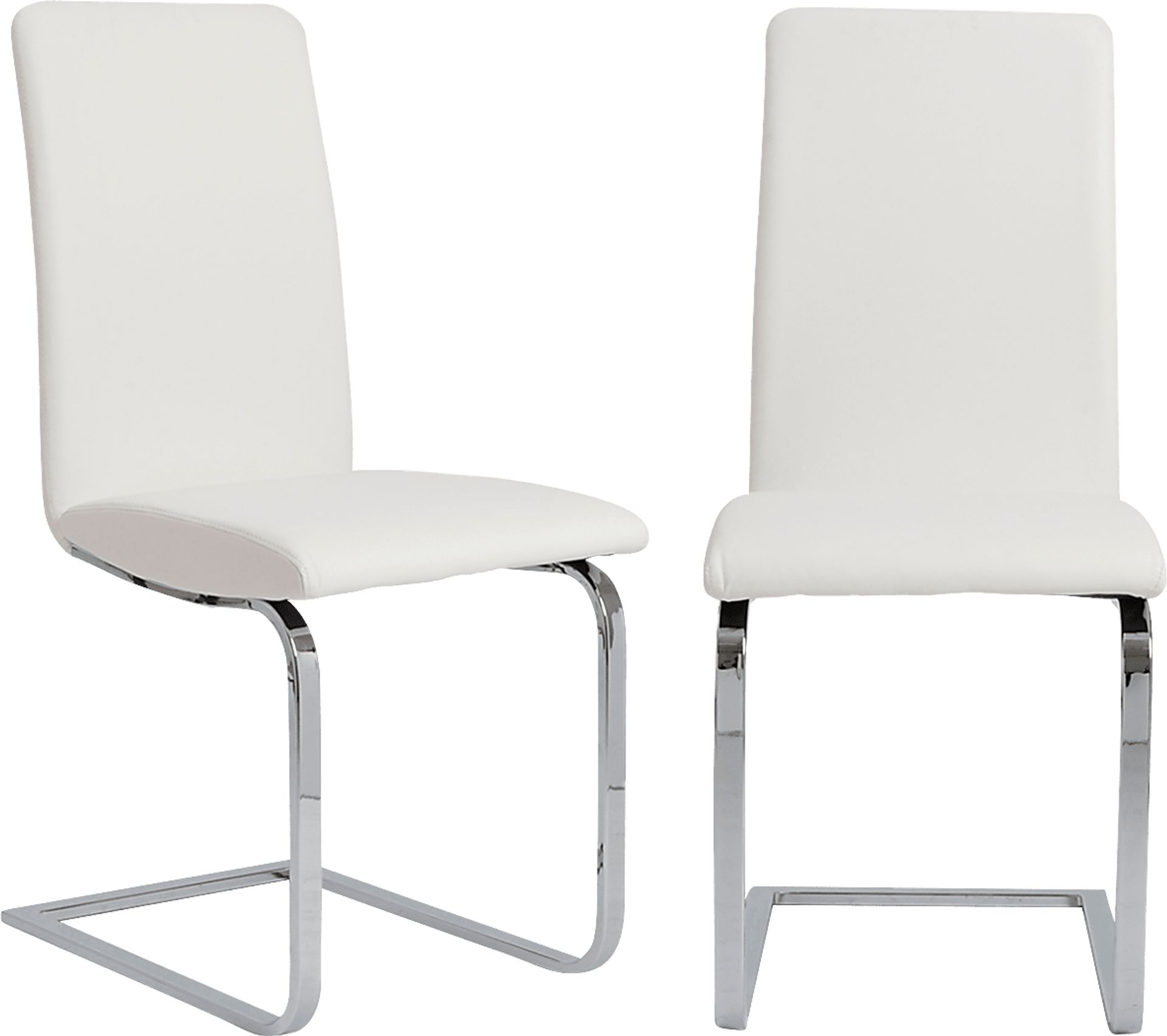 Rosecommon I White Dining Chair, Set of 2 - Image 1