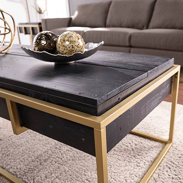 Rosecrans Black Cocktail Table - Thumbnail - Image 4