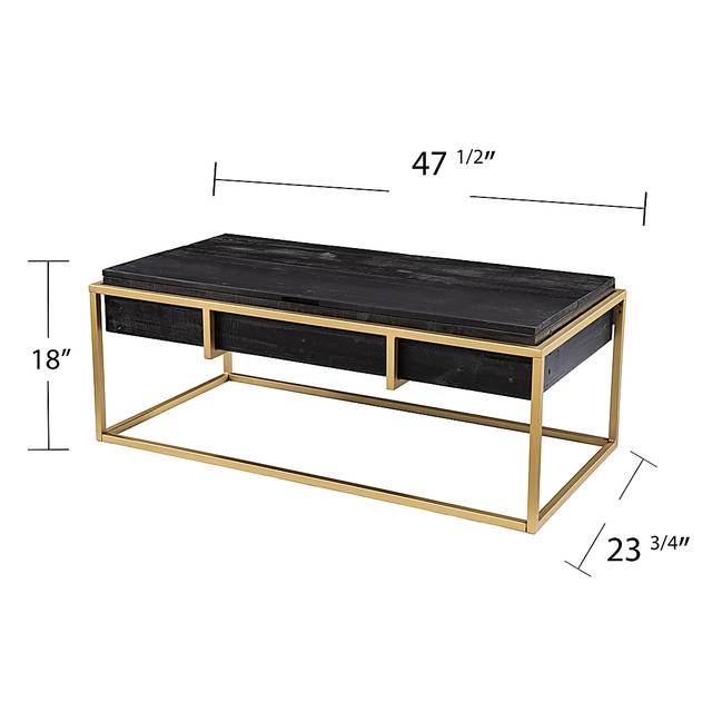 Rosecrans Black Cocktail Table - Thumbnail - Image 7