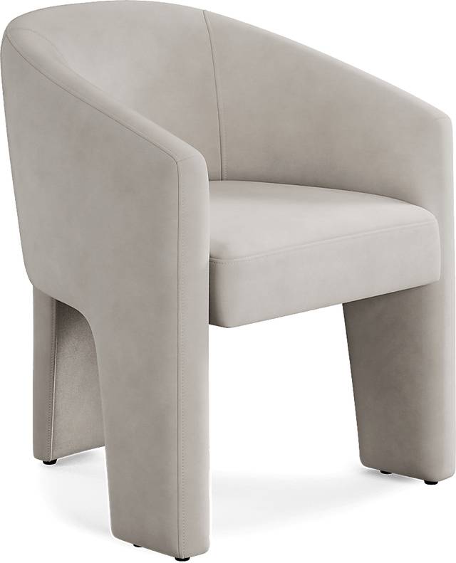 Kendall Black 5 Pc 59" Round Dining Room with Cream Arm Chairs - Thumbnail - Image 3