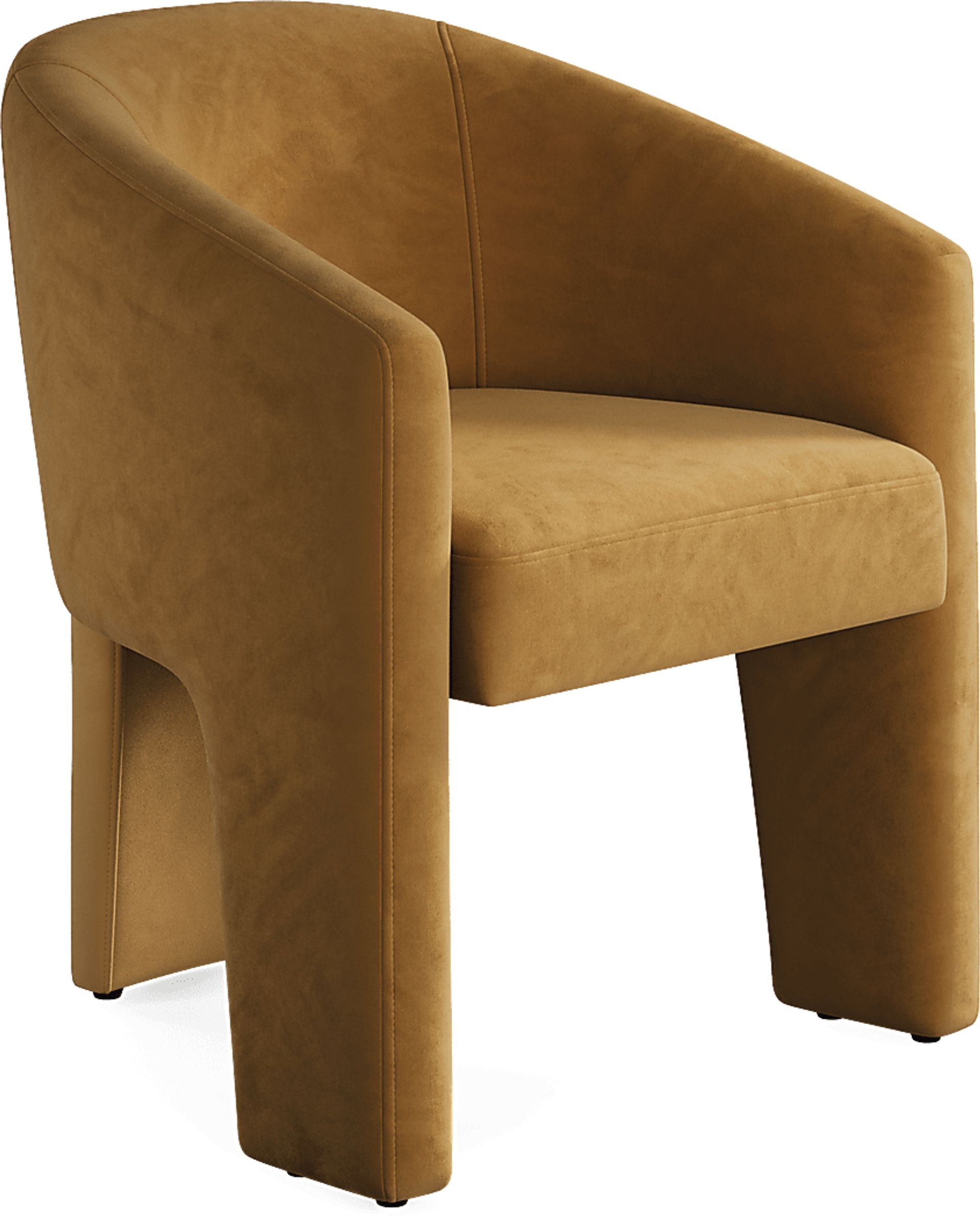Kendall Black 5 Pc 48" Round Dining Room with Gold Arm Chairs - Image 3