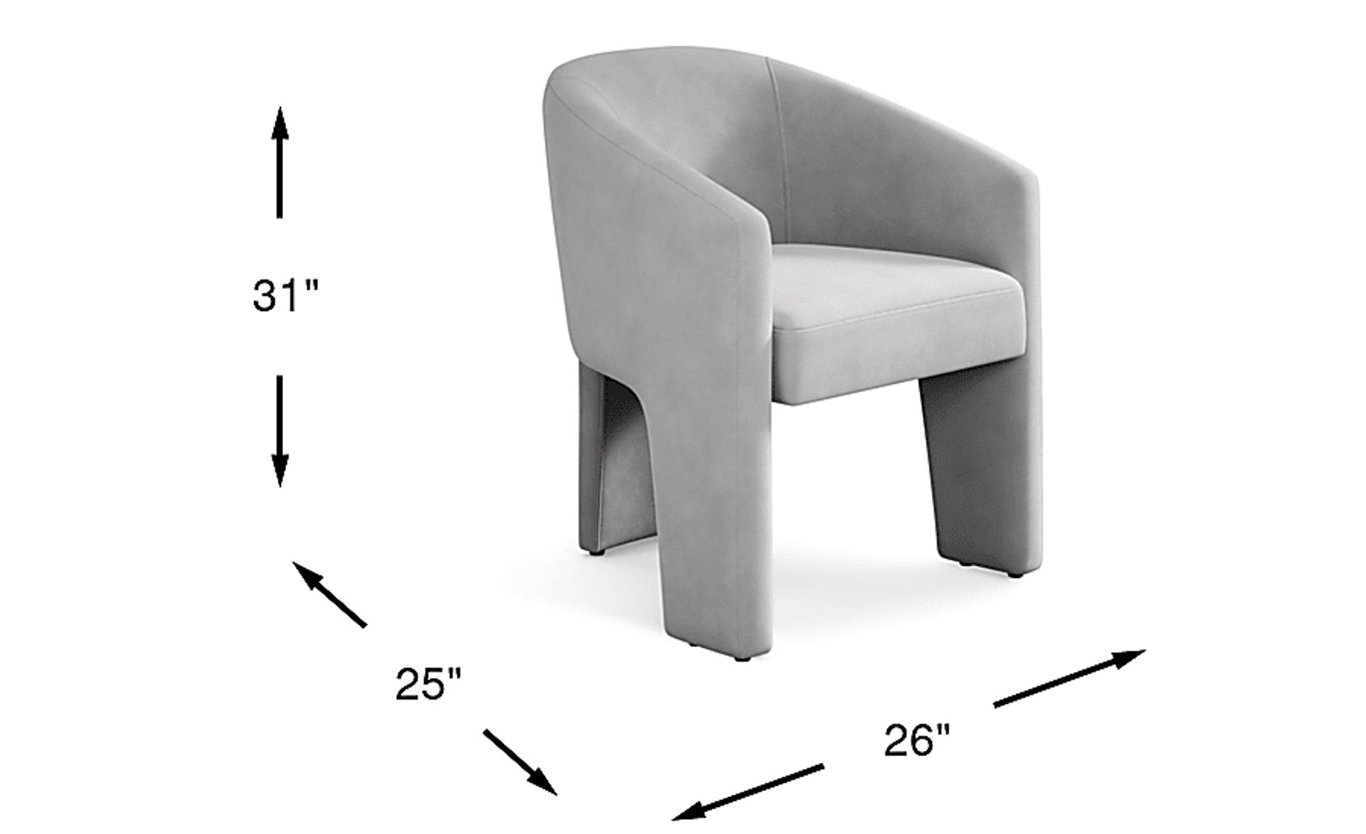 Dimension Image. Please refer to the Dimension Tab on this page for dimension details.