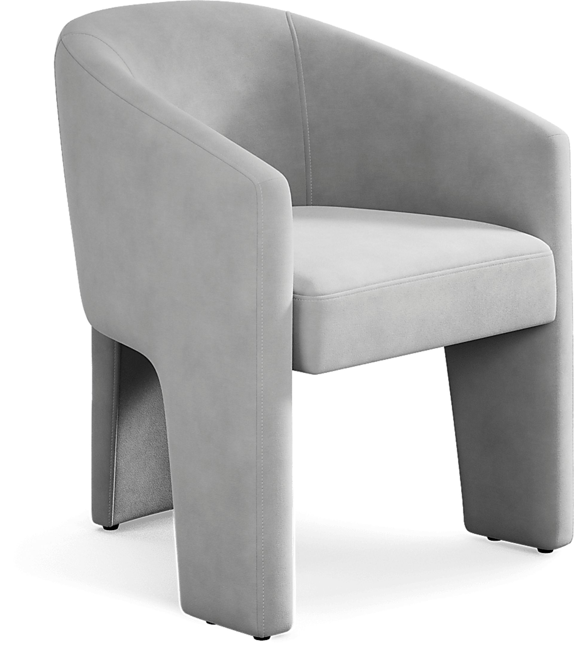 Kendall Black 5 Pc 59" Round Dining Room with Gray Arm Chairs - Image 3