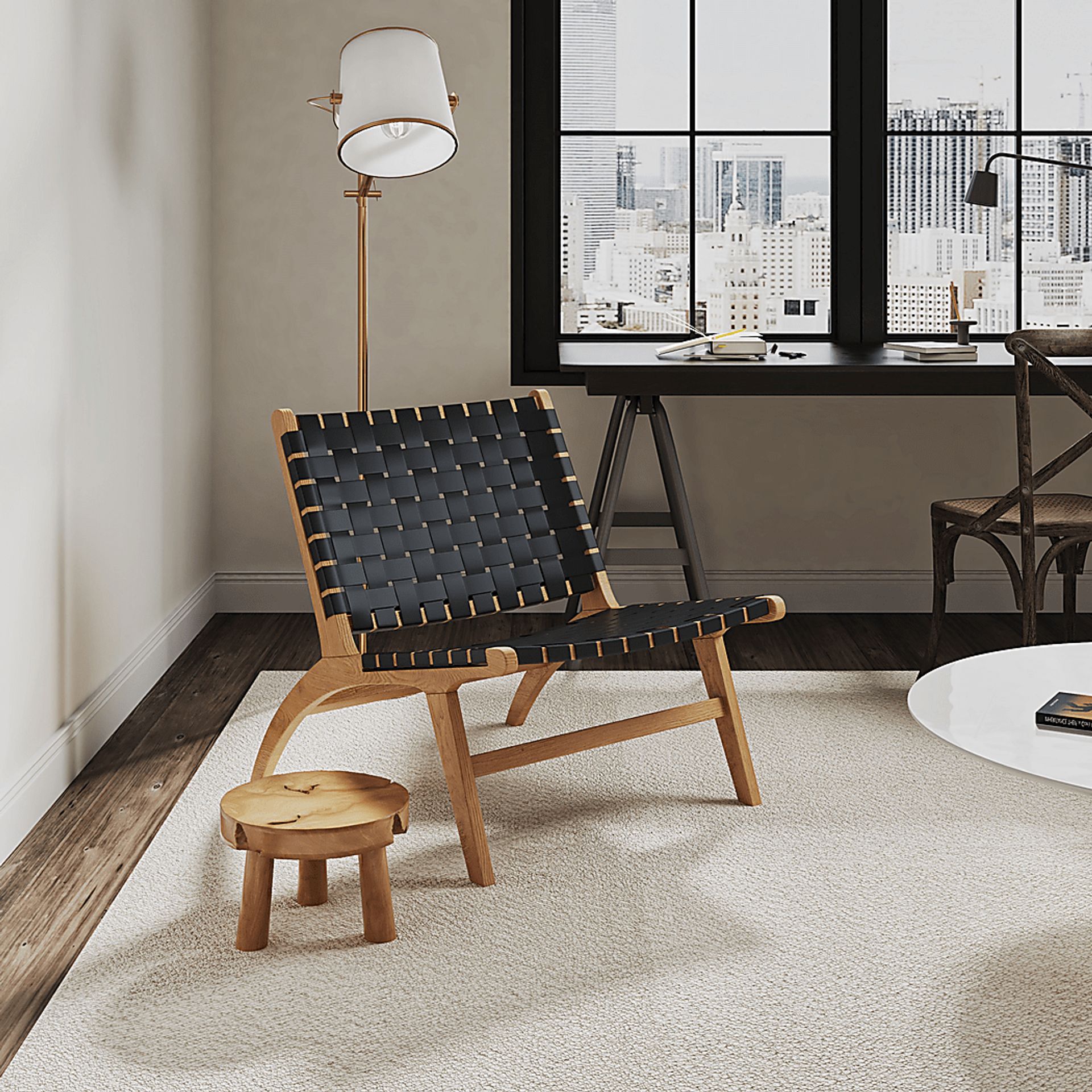 Rosefly Natural Accent Chair - Image 2