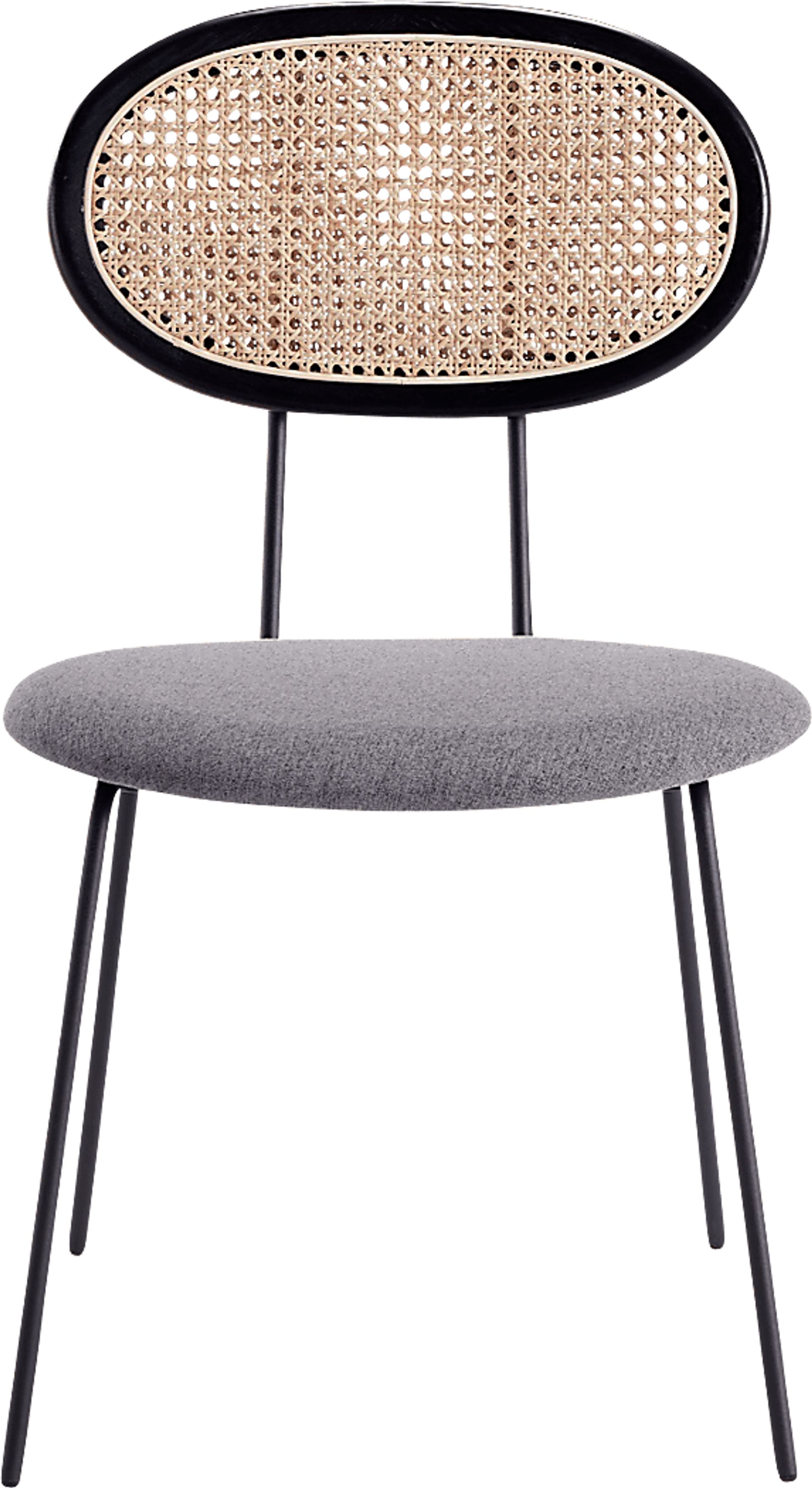 Roseforce Gray Side Chair, Set of 2 - Image 3