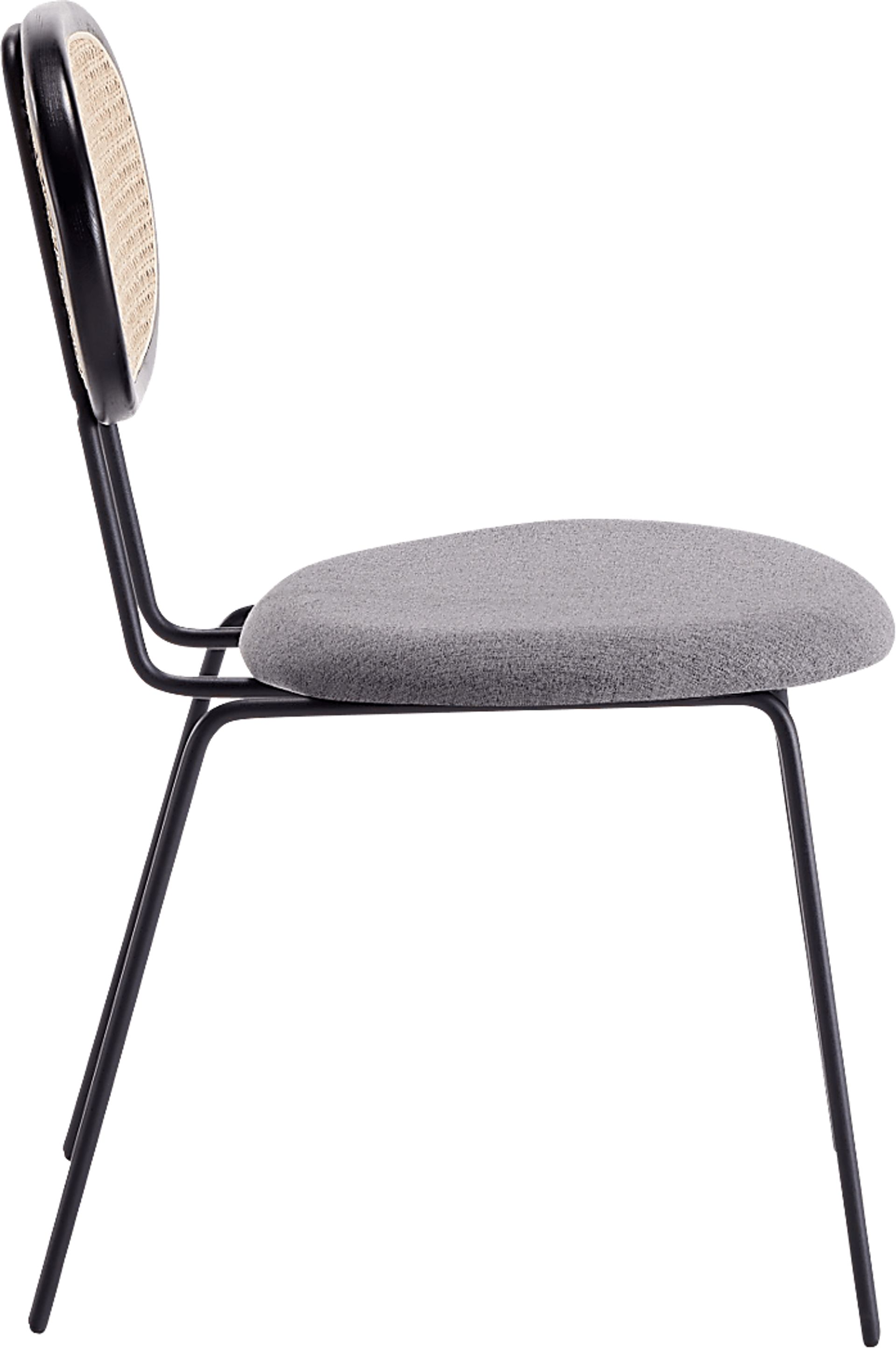 Roseforce Gray Side Chair, Set of 2 - Image 6