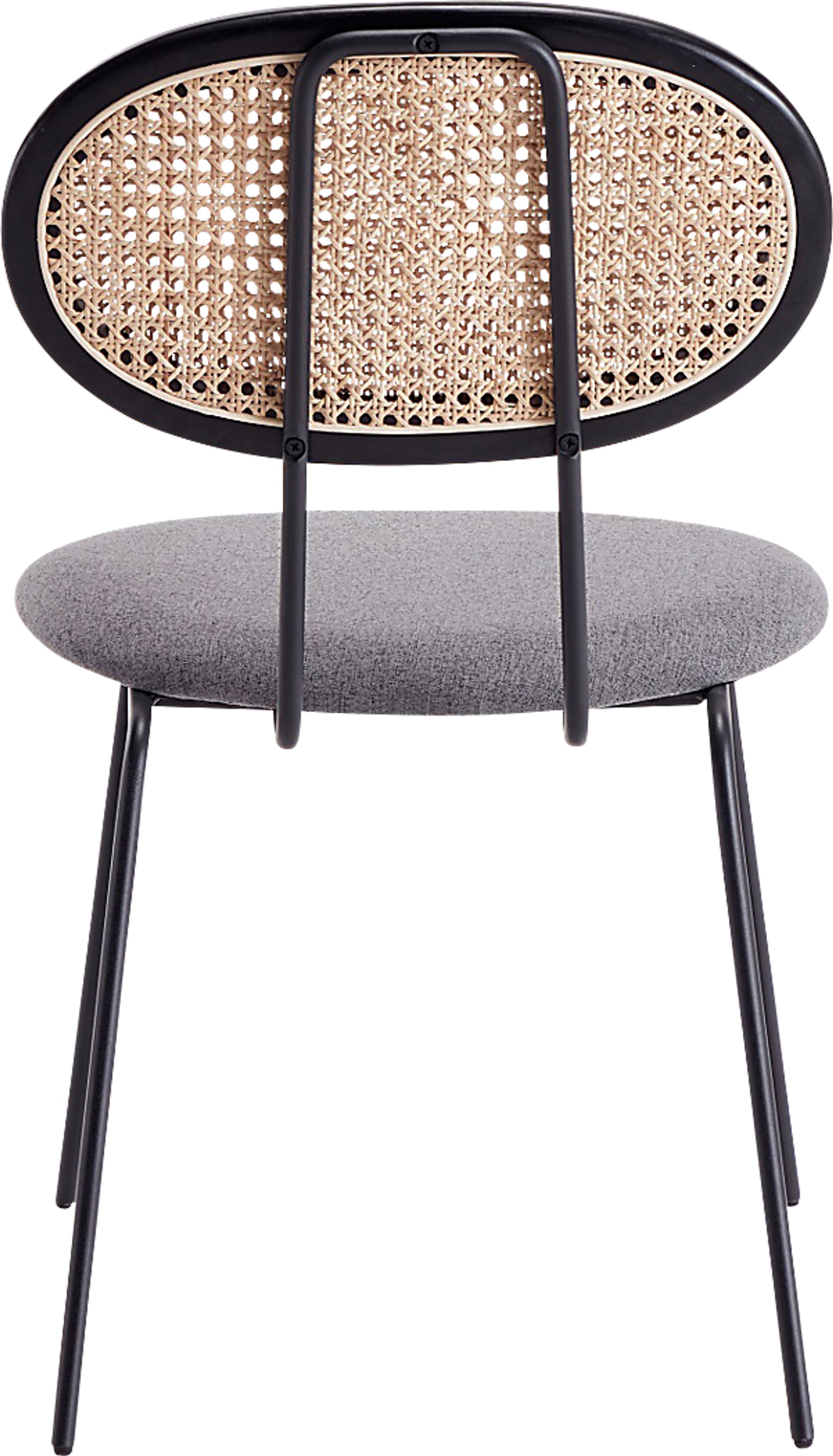 Roseforce Gray Side Chair, Set of 2 - Image 8