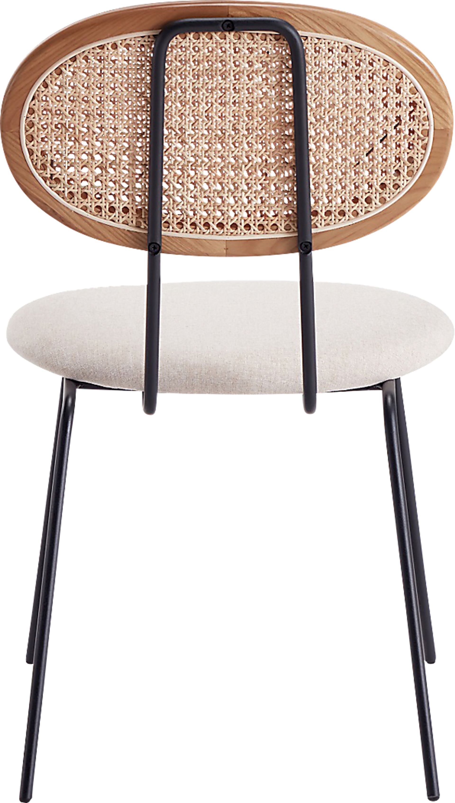 Roseforce Oatmeal Side Chair, Set of 2 - Image 3