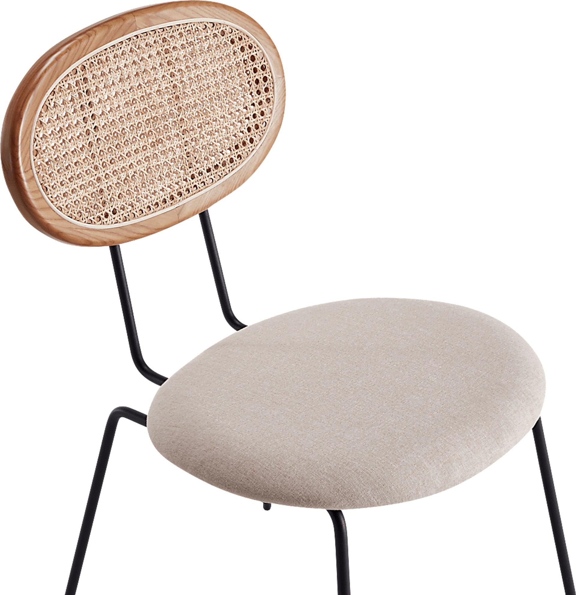 Roseforce Oatmeal Side Chair, Set of 2 - Image 5