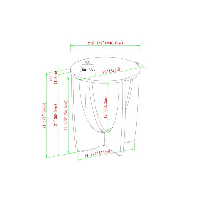 Roseheath Gray End Table - Thumbnail - Image 5