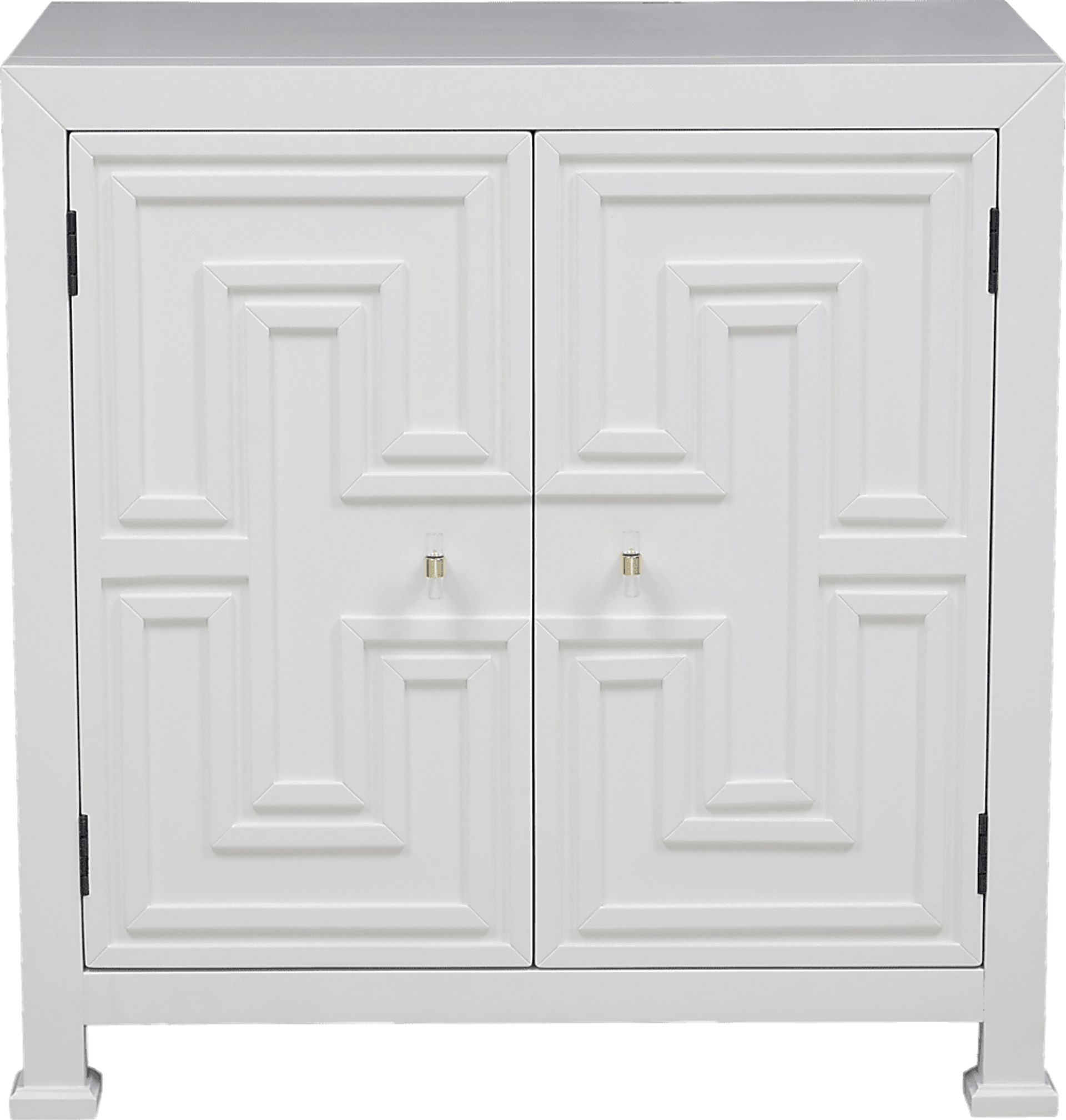 Roselawn White Accent Cabinet - Image 1
