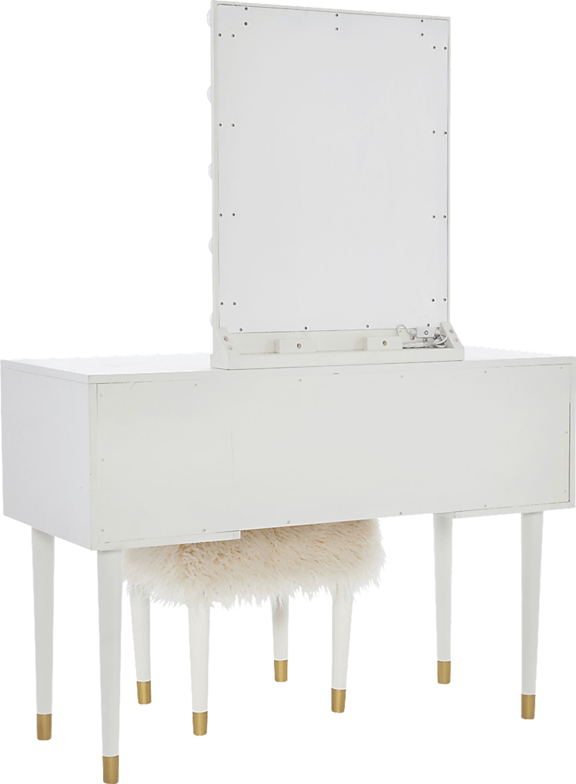 Roselem White Vanity Set - Image 14