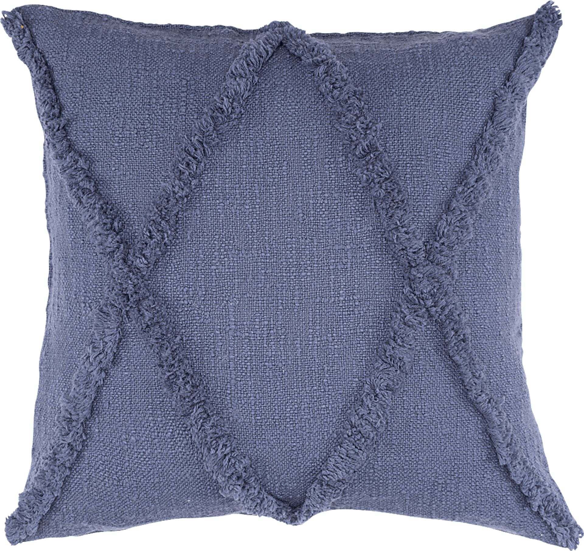 Rosellar Denim Accent Pillow Set of 2 - Image 3
