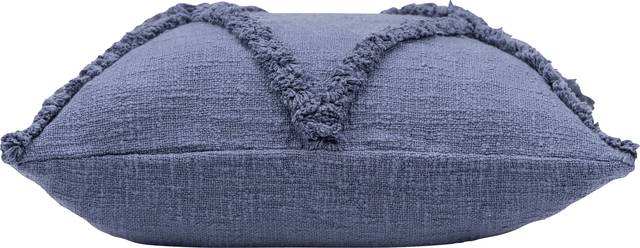 Rosellar Denim Accent Pillow Set of 2 - Thumbnail - Image 4