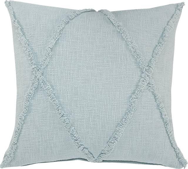 Rosellar Light Blue Accent Pillow Set of 2 - Thumbnail - Image 3