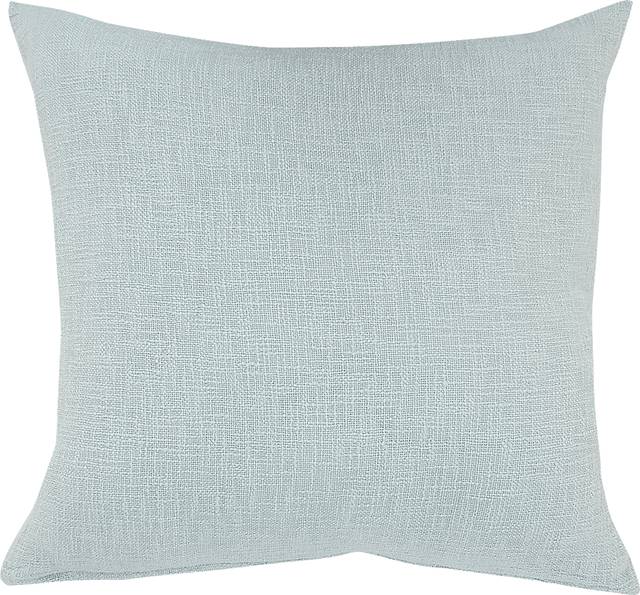 Rosellar Light Blue Accent Pillow Set of 2 - Thumbnail - Image 4