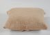 Rosellar Light Brown Throw Pillow