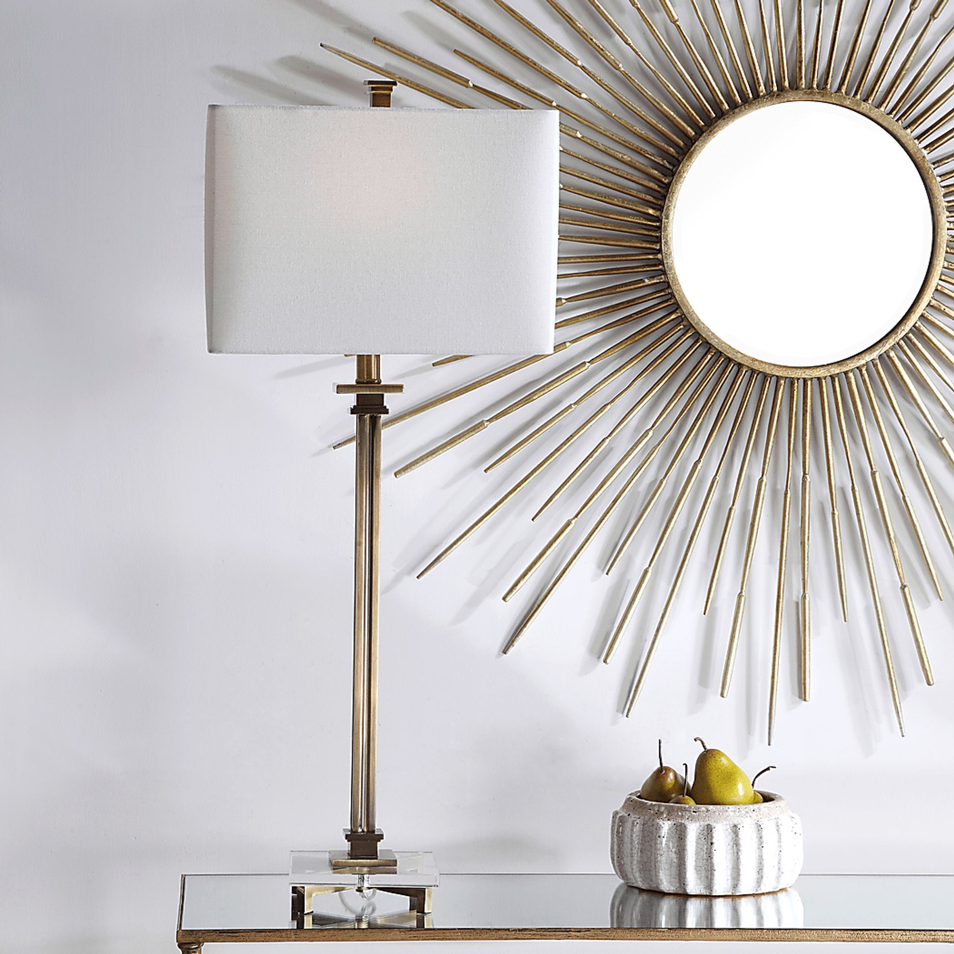 Roselle Road Brass Lamp - Image 5