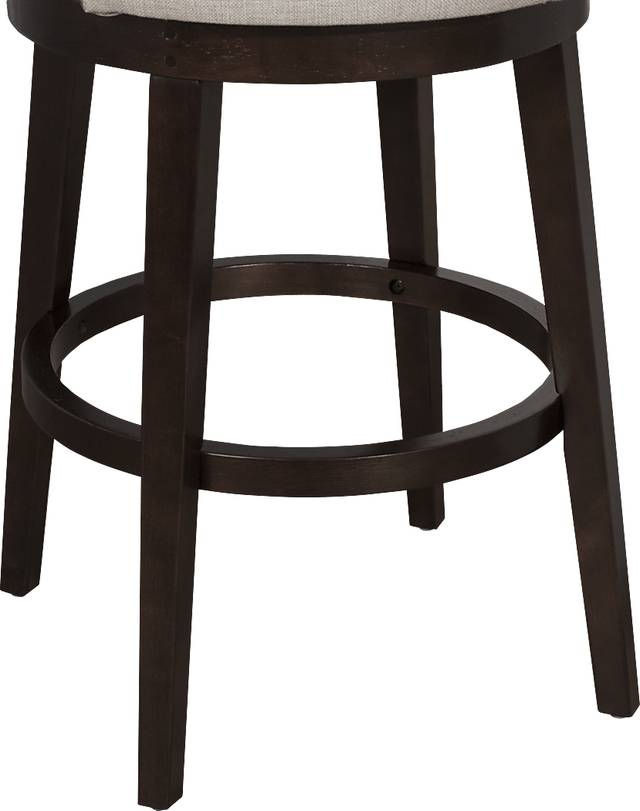 Rosemead Brown Swivel Counter Height Stool - Thumbnail - Image 3