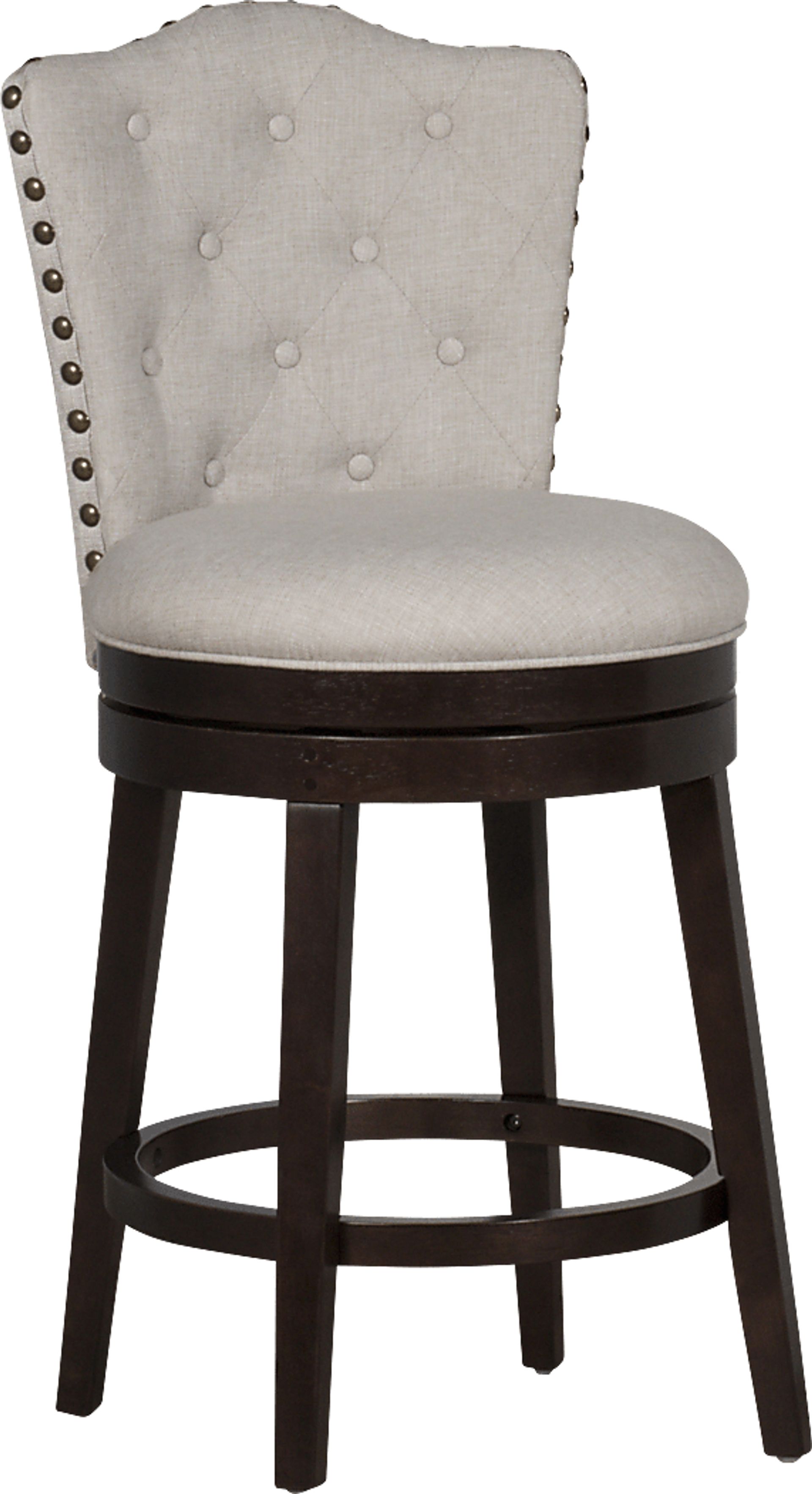 Rosemead Brown Swivel Counter Height Stool - Image 1