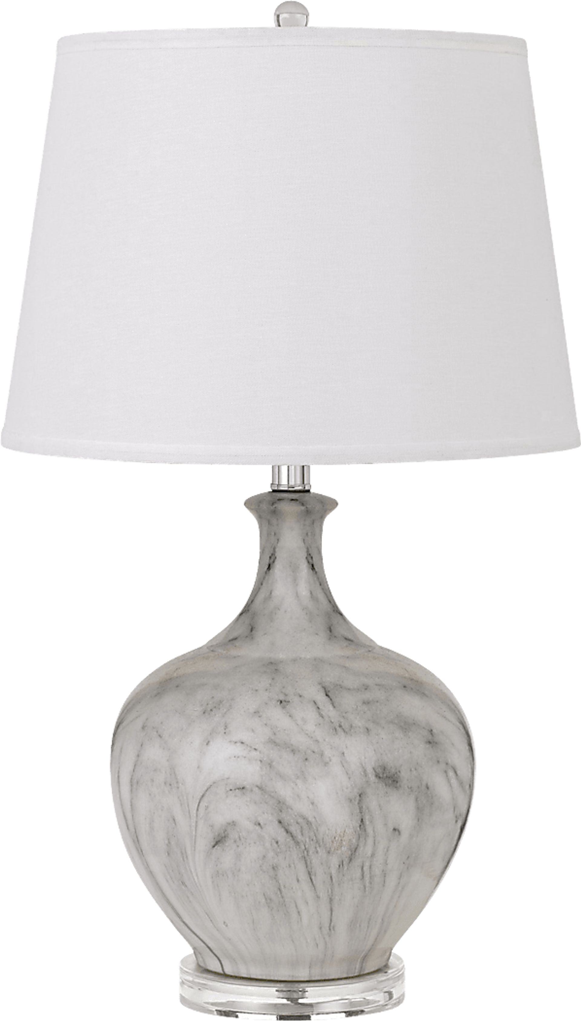 Rosemore Court Gray Lamp - Image 1