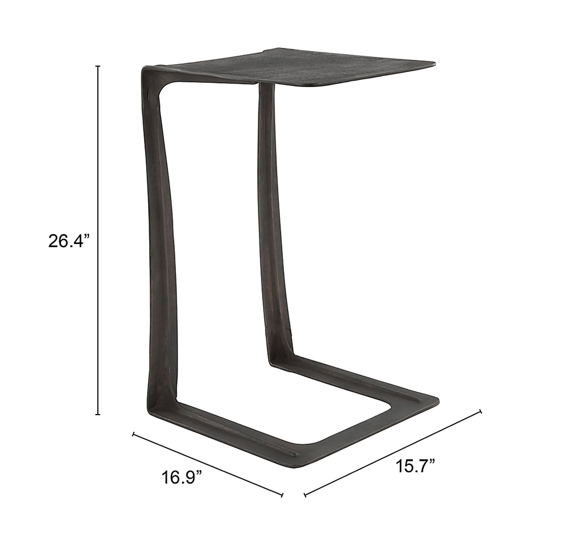 Rosenbaum Bronze Side Table - Image 6