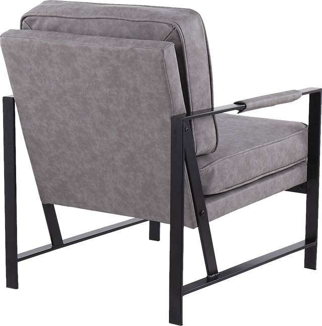 Rosenridge Gray Accent Chair - Thumbnail - Image 3