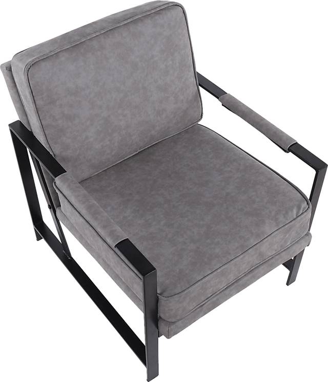 Rosenridge Gray Accent Chair - Thumbnail - Image 6