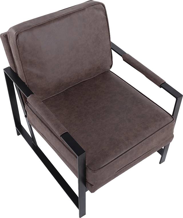 Rosenridge Espresso Accent Chair - Thumbnail - Image 6