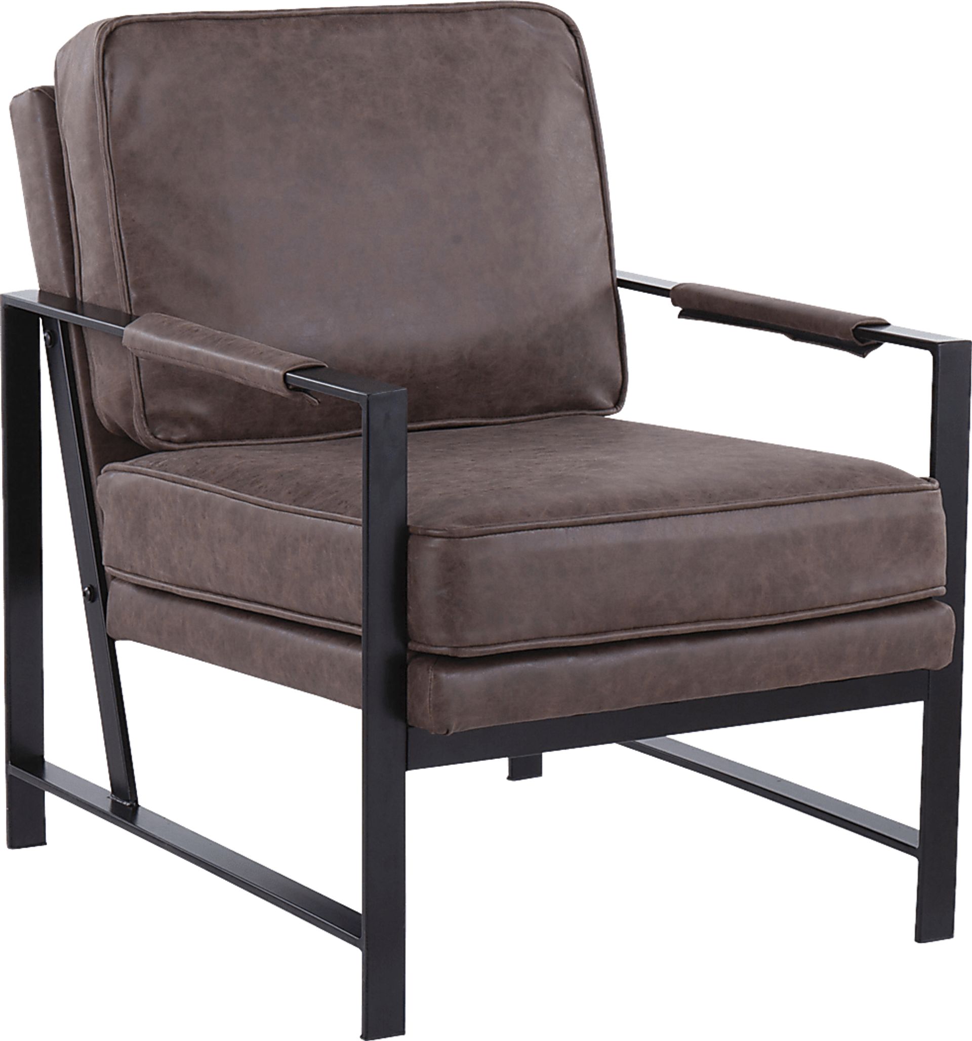 Rosenridge Espresso Accent Chair - Image 1
