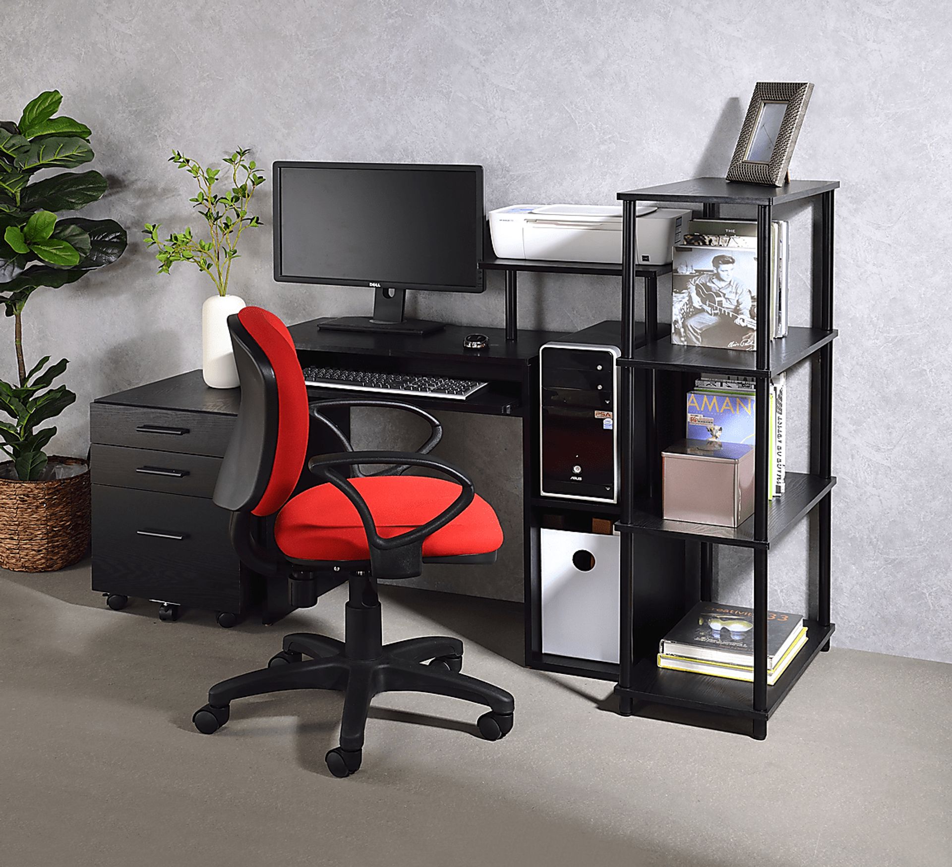 Roseny Black Desk - Image 5