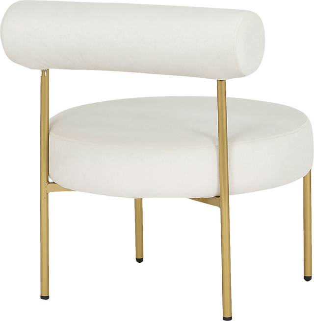 Rosepoint Cream Accent Chair - Thumbnail - Image 3